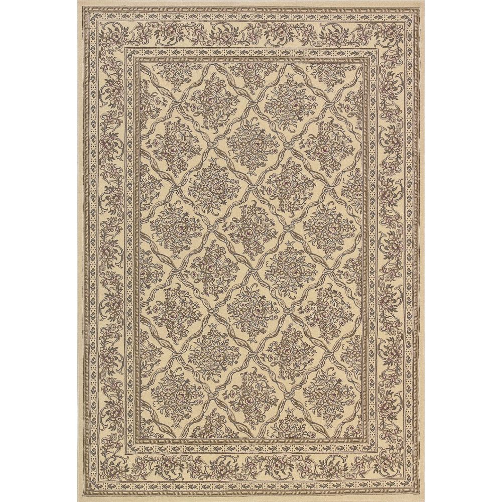 Dynamic Rugs 58018-100 Legacy 2 Ft. X 3.6 Ft. Rectangle Rug in Ivory